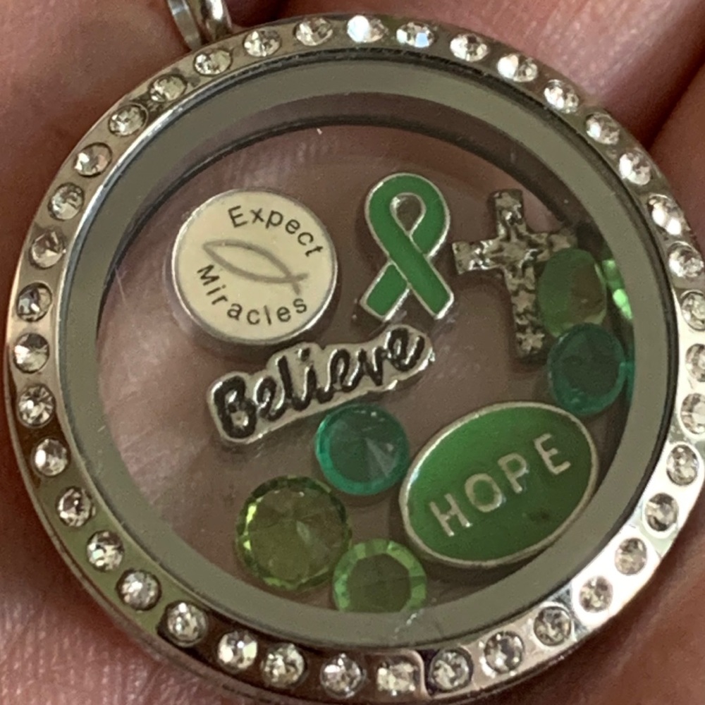 Floating Locket Awareness Ribbon Charms!